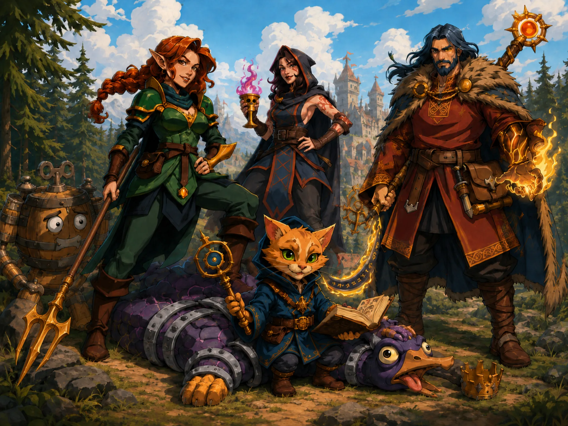 Sineus Arena Survivors party artwork